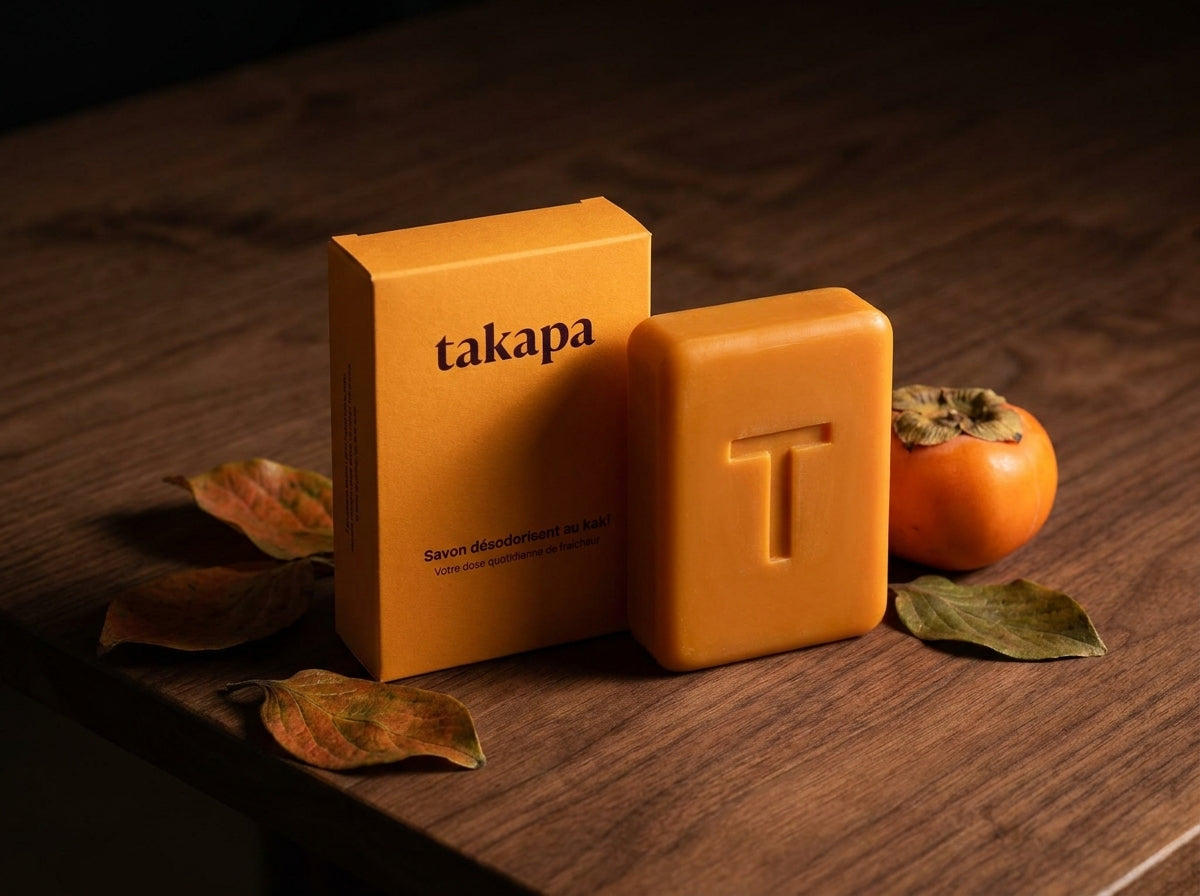 Takapa Savon désodorisant au kaki